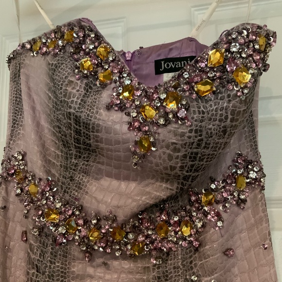 Jovani strapless dress sz 8 - Picture 11 of 15